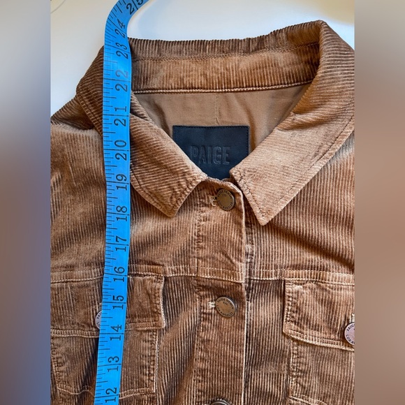 Paige Brown Corduroy Chore Jacket large coat - Picture 8 of 8
